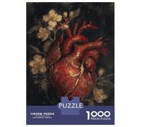 Jigsaw 1000 Pieces for Adults Kintsugi Heart Broken Beauty Reborn Jigsaw for Adults Relax Games Difficult Hard Deal As Gifts for The Whole Family 52x38cm/1000pcs