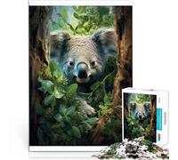 jigsaw 1000 pieces for adults koala in forest Difficult and Challenge 26x38cm deal as gifts for the whole family for Age 14