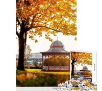 Jigsaw 1000 Pieces for Adults Magdalen Green Bandstand Practical Game But Fun And Humorous Anti-Stress Toys for Birthday, Chrismas (38X52cm)