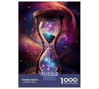 Jigsaw 1000 Pieces for Adults Magical Hourglass Adult Jigsaw Brain Teaser Game Staycation Kill Time Help The Brain Exercise 38x26cm/1000pcs