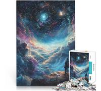 jigsaw 1000 pieces for adults Man see Starry Night galaxy Clouds Quizspiel Wanddekoration Einzigartige Geburtstags- und Weihnachtsgeschenke52x38cm