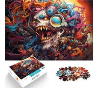 jigsaw 1000 pieces for adults mechanical humans Educational Game Challenge Toy 26x38cm with Matching Poster and Trivia Sheet