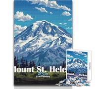 Jigsaw 1000 Pieces for Adults Mount St. Helens Landscape Presents for Women Fun Games for 14+ Puzzle Game Offered (size 50x75cm)