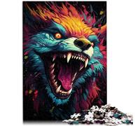 jigsaw 1000 pieces for adults Mysterious Painting Beast for Jigsaw Puzzle 26x38cm is ideal as gifts for the whole family