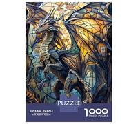 Jigsaw 1000 Pieces for Adults Mythical Sentinel Adult Jigsaw Brain Teaser Game Staycation Kill Time Help The Brain Exercise 38x26cm/1000pcs