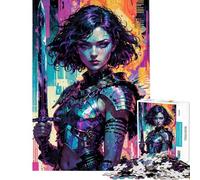 Jigsaw 1000 Pieces for Adults Nemesis Neon Vengeance Puzzles for Adults Brain Teaser Game Birthday Present Deal As Gifts for The Whole Family (Size 50x75cm)