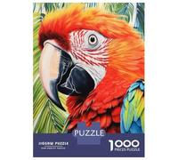 Jigsaw 1000 Pieces for Adults Parrot Close Up Portrait Adult Jigsaw Brain Teaser Game Staycation Kill Time Help The Brain Exercise 70x50cm/1000pcs