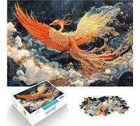 jigsaw 1000 pieces for adults Phoenix in Flight Anspruchsvolles Spiel und Familienspaß Geburtstagsgeschenk, Geschenke, Wandkunst75x50cm