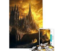 Jigsaw 1000 Pieces for Adults Shadow of The Cathedral Educational Games Learning Educational Toys Great Gifts And Toys Difficult Hard (size 50x75cm)