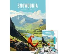 Jigsaw 1000 Pieces for Adults Snowdonia National Park Impossible Game Addictive Toys to Cultivate Patience Birthday Gifts For Family Fun (Size 38x26cm)