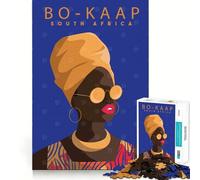Jigsaw 1000 Pieces for Adults South Africa Cape Tonw Exact Cut Art Creative Brain Play Leisure Play Fun Birthday Game Gift (50x75cm)