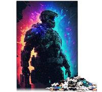 jigsaw 1000 pieces for adults Squad Leader Educational Game Challenge Toy 26x38cm Educational Game for Birthday Chrismas