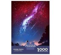Jigsaw 1000 Pieces for Adults Starry Galaxy Night Girl Jigsaw for Adults Relaxing Games Analysis And Logic Deal As Gifts for The Whole Family 38x26cm/1000pcs
