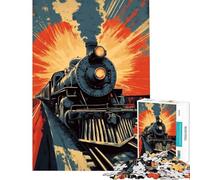 Jigsaw 1000 Pieces for Adults Steam Power Rush Jigsaw Puzzles for Teenagers Staycation Kill Time Wishlist with Santa Claus Unique Birthday And Gifts (Size 50x75cm)
