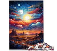 jigsaw 1000 pieces for adults The beauty of the Sahara Desert for Jigsaw Puzzle 26x38cm Artists Collection Fine Art for ages 14+