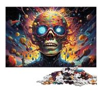 Jigsaw 1000 Pieces for Adults The Colorful Psychedelia of An Alien Prodigy Puzzle Educational Games Christmas Birthday Gifts for And Teenager Age 14 Years Up 1000 PCS(75x50cm)