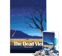 Jigsaw 1000 Pieces for Adults The Dead Vlei Namibia Landscape for Educational Game Challenge Toy Relaxing Games But Fun And Humorous Gifts Ideas (Size 75x50cm)