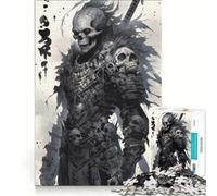Jigsaw 1000 Pieces for Adults The Deadly Warrior Toy Wall Decor Parent-child Interaction for Is Ideal As A Gift 38x26cm