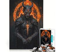 Jigsaw 1000 Pieces for Adults The Menace of Asmodeus Toy Wall Decor Parent-child Interaction for Is Ideal As A Gift 38x52cm