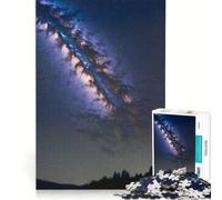 Jigsaw 1000 Pieces for Adults The Milky Way Galaxy Core Toy Wall Decor Parent-child Interaction for Is Ideal As A Gift 38x52cm