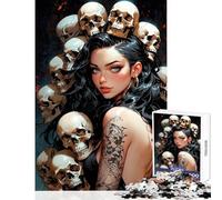 Jigsaw 1000 Pieces for Adults The Necromancer Brain Teaser Game Wall Art Home Decoration Toys Enhance Love between Couples (38X26CM)