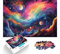 jigsaw 1000 pieces for adults The Night feels Different Intellektuelles Spiel Künstlersammlung, Bildende Kunst38x26cm