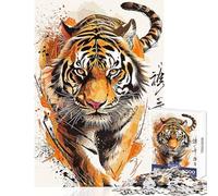 Jigsaw 1000 Pieces for Adults The Power of The Predator Relaxing Games Tough Challenge Home Decoration Toys for Birthday, Chrismas (38x26cm)