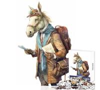 Jigsaw 1000 Pieces for Adults Travel Guide Horse Puzzle For Teenagers Staycation Kill Time Help The Brain Exercise for Is Ideal As A Gifts (50x75cm)