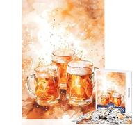 Jigsaw 1000 Pieces for Adults Triple Beer Bonanza Puzzle For Teenagers Staycation Kill Time Help The Brain Exercise for Is Ideal As A Gifts (50x75cm)