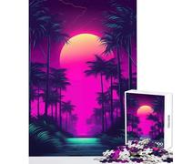 Jigsaw 1000 Pieces for Adults Tropic Echoes Unleashed Puzzle For Teenagers Staycation Kill Time Help The Brain Exercise for Is Ideal As A Gifts (38x26cm)