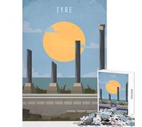 Jigsaw 1000 Pieces for Adults Tyre Lebanon Puzzle For Teenagers Staycation Kill Time Help The Brain Exercise for Is Ideal As A Gifts (38x52cm)