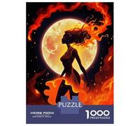 Jigsaw 1000 Pieces for Adults Walk through The Fire Jigsaw for Adults Relaxing Games Analysis And Logic Deal As Gifts for The Whole Family 52x38cm/1000pcs