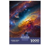 Jigsaw 1000 Pieces for Adults Whirlpool Galaxy Adult Jigsaw Brain Teaser Game Staycation Kill Time Help The Brain Exercise 52x38cm/1000pcs