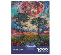 Jigsaw 1000 Pieces for Adults Whispering Trees A Dreamy Landscape Jigsaw for Adults Relaxing Games Analysis And Logic Deal As Gifts for The Whole Family 70x50cm/1000pcs
