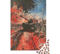 Jigsaw 1000 Pieces for Adults World War II Battle Scene-1 Adult Jigsaw Puzzle Family Games Analysis And Logic Deal As Gifts for The Whole Family 70x50cm/1000pcs