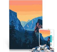 jigsaw 1000 pieces for adults Yosemite Art California Lernspiele DIY Spielzeug Wunschliste mit dem Weihnachtsmann52x38cm