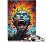 jigsaw 1000 pieces for adults Zombies Brain Teaser Game 26x38cm Help the brain exercise addictive toys to cultivate patience