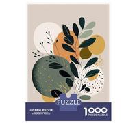 Jigsaw 1000 Pieces for Teenagers Abstract Plants 07 Teenager Puzzles Hands-on Game Perfect Decoration for Is Ideal As A Gift 52x38cm/1000pcs