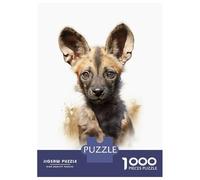 Jigsaw 1000 Pieces for Teenagers African Wild Dog Puzzles for Adults Hands-on Game Enhance Memory Birthday And Unique Gifts 38x26cm/1000pcs