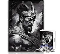 Jigsaw 1000 Pieces for Teenagers Ancient Leader Brainteaser Family Games Hand Speed Race Educational Toy Size 38x26cm