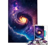 Jigsaw 1000 Pieces for Teenagers Andromeda Galaxy Toys Educational Games Impossible Game Difficult Challenge Birthday Gifts (Size 75x50cm)