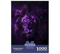 Jigsaw 1000 Pieces for Teenagers Animal Lion Constellation Puzzles for Adults Hands-on Game Enhance Memory Birthday And Unique Gifts 38x26cm/1000pcs