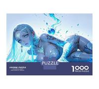 Jigsaw 1000 Pieces for Teenagers Anime Ice Queen Puzzle for Adults Family Game Stress Reliever Birthday And Unique Gifts 38x26cm/1000pcs