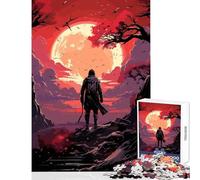 Jigsaw 1000 Pieces for Teenagers Anime Man Wandering Clouds Jigsaws for Adults Puzzle For Family Fun Challenging To Complete Challenging Family Fun Game (50x75cm)