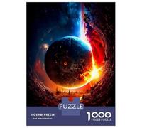 Jigsaw 1000 Pieces for Teenagers Apocalyptic Planet Puzzles for Adults Fun Games Stress Reliever Unique Gifts for Birthday And Christmas 38x26cm/1000pcs