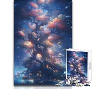Jigsaw 1000 Pieces for Teenagers Aquatic Tree Ideal for Cozy Downtime Fine Precision Die Cut Play Toy Size 50x75cm