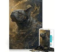 Jigsaw 1000 Pieces for Teenagers Astrology Poster Seamless Fit Art Brain Game Gift Rest Time Play Christmas Leisure Art (38x52cm)