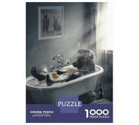 Jigsaw 1000 Pieces for Teenagers BEAR NECESSITIES Jigsaws for Adults Relax Games Birthday Present Unique Gifts for Birthday And Christmas 70x50cm/1000pcs