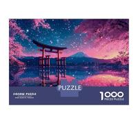 Jigsaw 1000 Pieces for Teenagers Beautiful Sunset Adult Jigsaw Puzzle DIY Toys Difficult Hard Unique Gifts for Birthday And Christmas 70x50cm/1000pcs