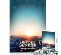 Jigsaw 1000 Pieces for Teenagers Before Sunrise Puzzles for Teenagers Difficult Hard for Birthday, Chrismas for Is Ideal As A Gifts (38x26cm)